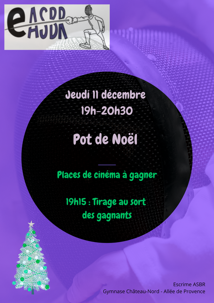 Fête de Noël de l'Escrime ASBR
