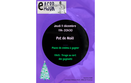 Fête de Noël de l'Escrime ASBR